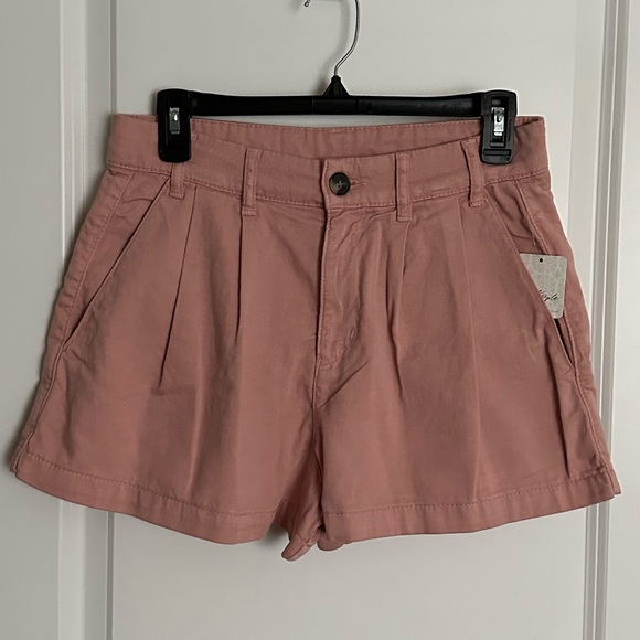 NWT Free People Billie Chino Shorts In Petal Size 2 - Picture 4 of 6